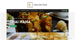 Desktop Screenshot of chuonthisfood.com